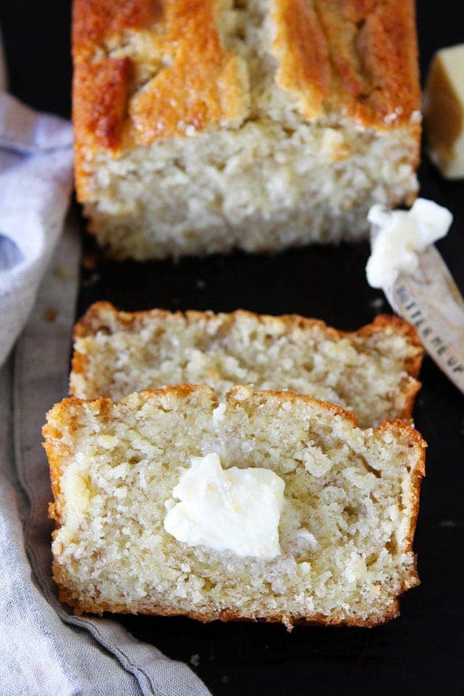 Cast Iron Skillet Banana Bread {delicious & perfectly baked}