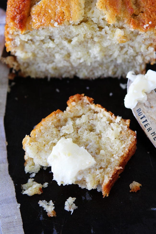 Buttermilk Banana Bread Recipe Super Moist - Two Peas & Their Pod