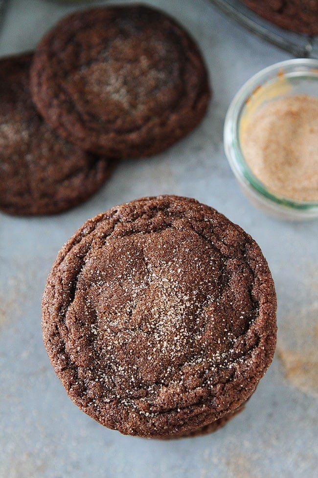 Chocolate Snickerdoodles 