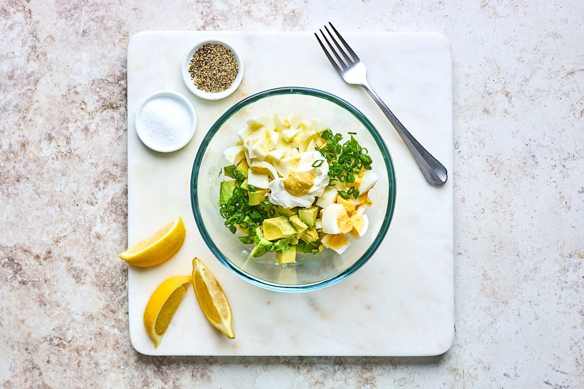 Avocado Egg Salad {Healthy} Two Peas & Their Pod