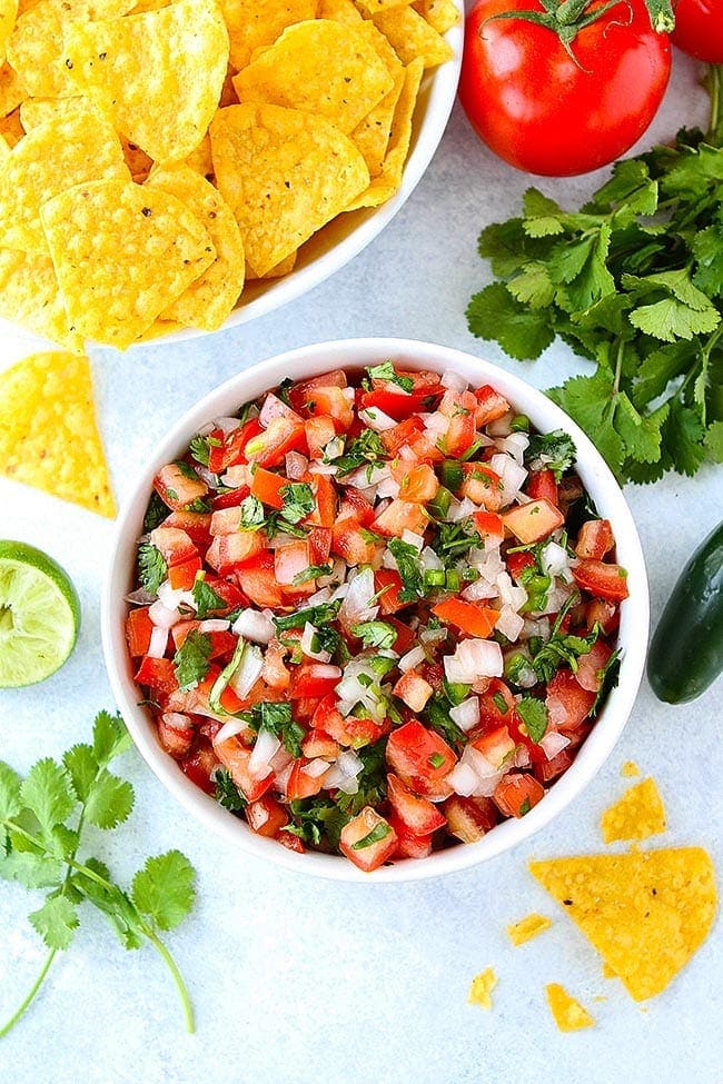 Pico de Gallo Recipe Easy & Fresh - Two Peas & Their Pod