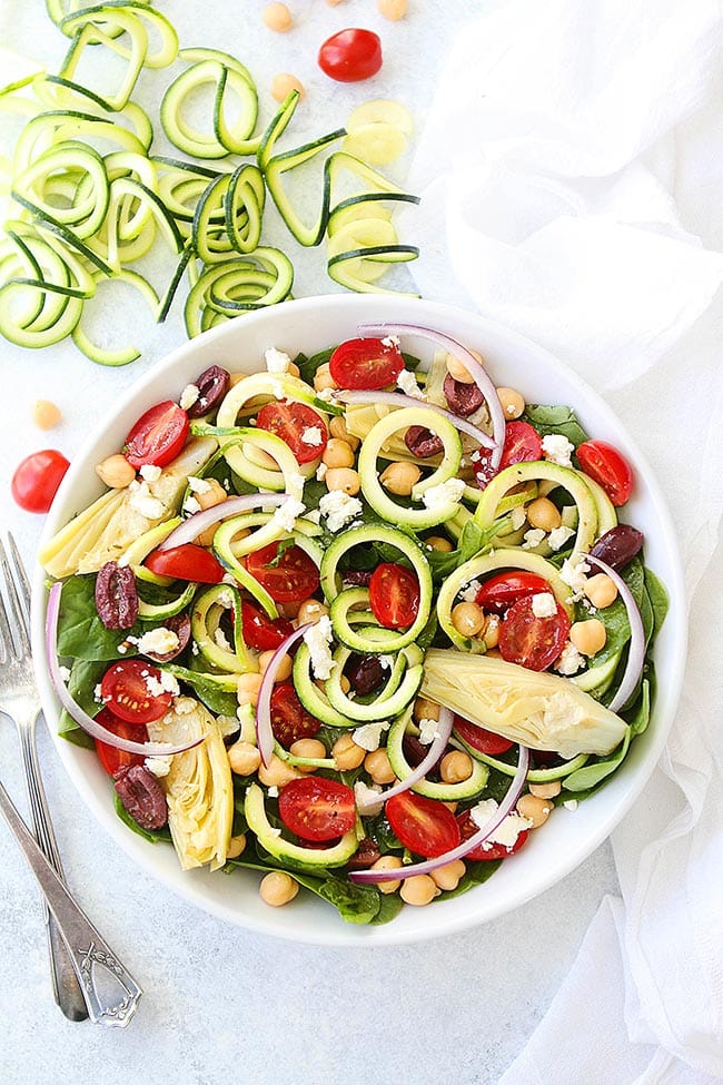 Zucchini Noodle Salad