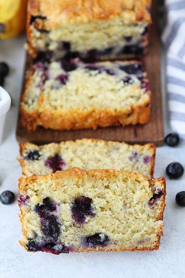 The Best Blueberry Banana Bread