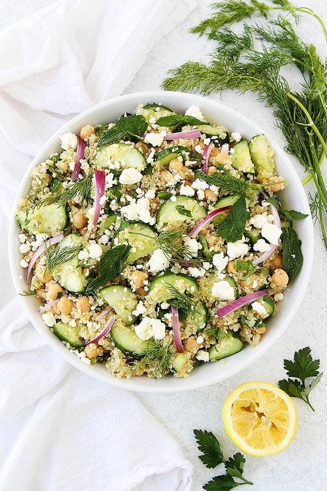 cucumber quinoa salad