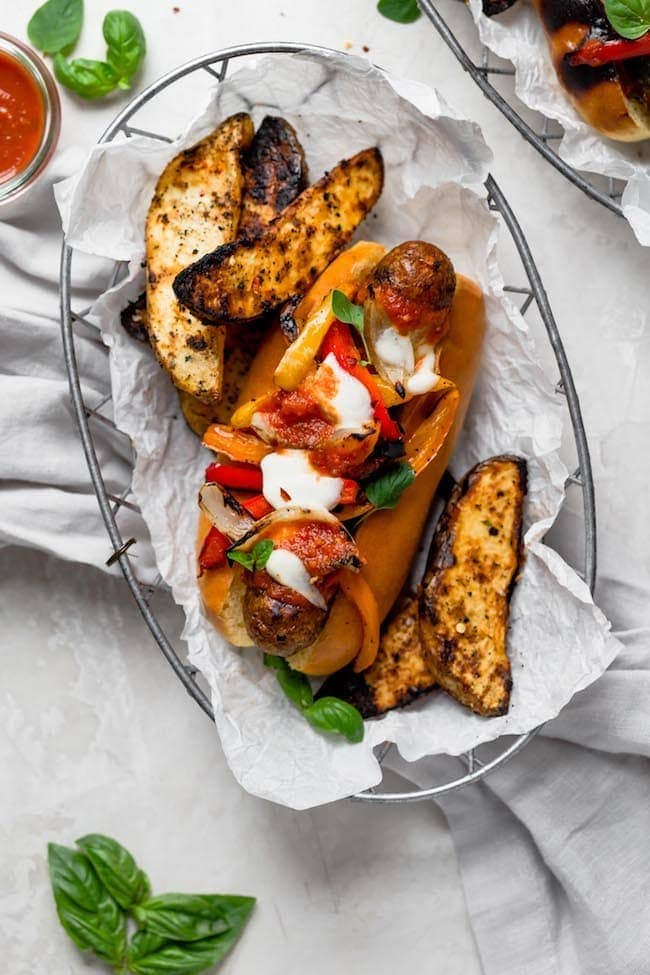 The Best Grilled Peppers and Italian Sausage Recipe