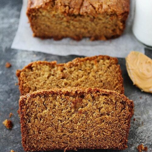 Peanut Butter Banana Bread Recipe {Easy} Two Peas & Their Pod