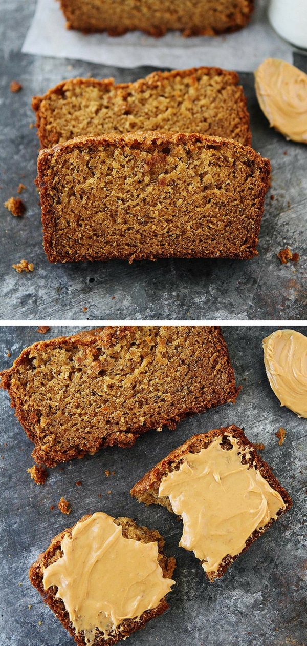 peanut butter banana bread
