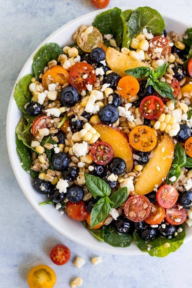 Summer Farro Salad Recipe