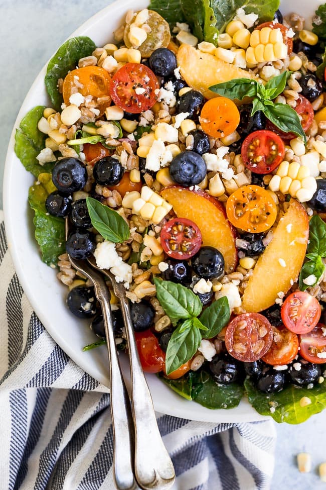 Easy Summer Farro Salad