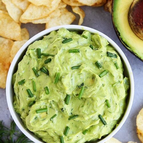 Creamy Avocado Yogurt Dip Recipe