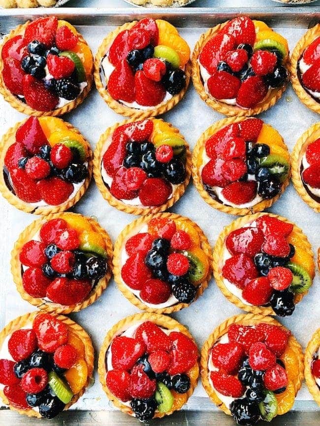 fruit tarts from the best restaurants in Salt Lake City