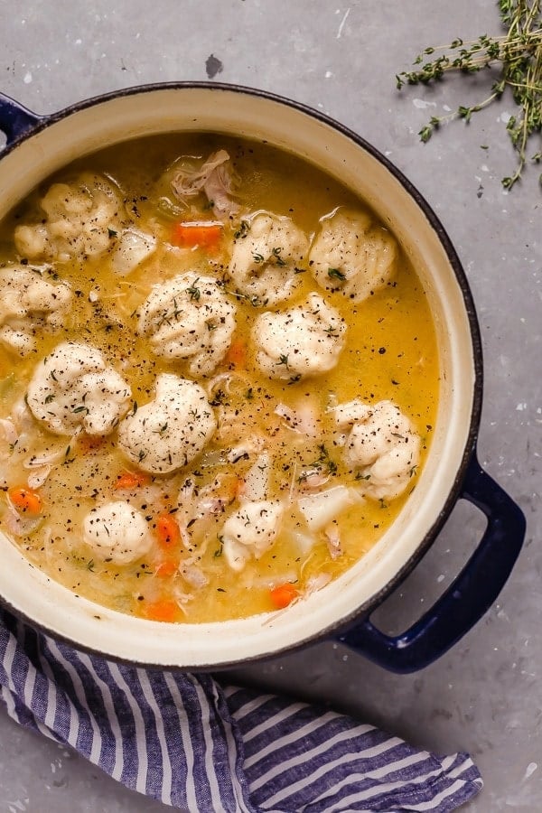 Easy Chicken & Dumplings Recipe