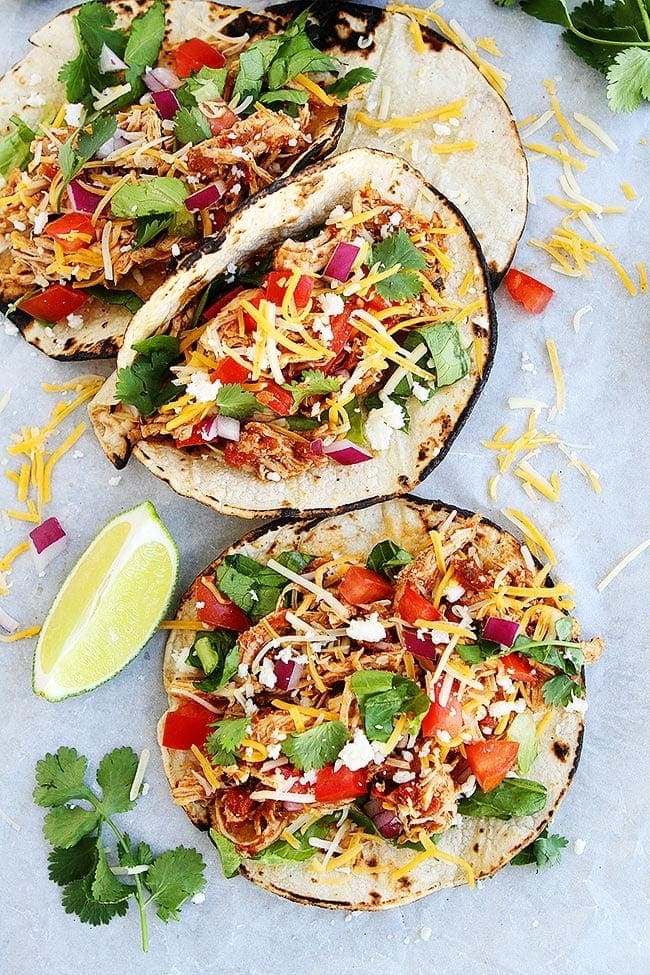 Easy Chicken Tacos