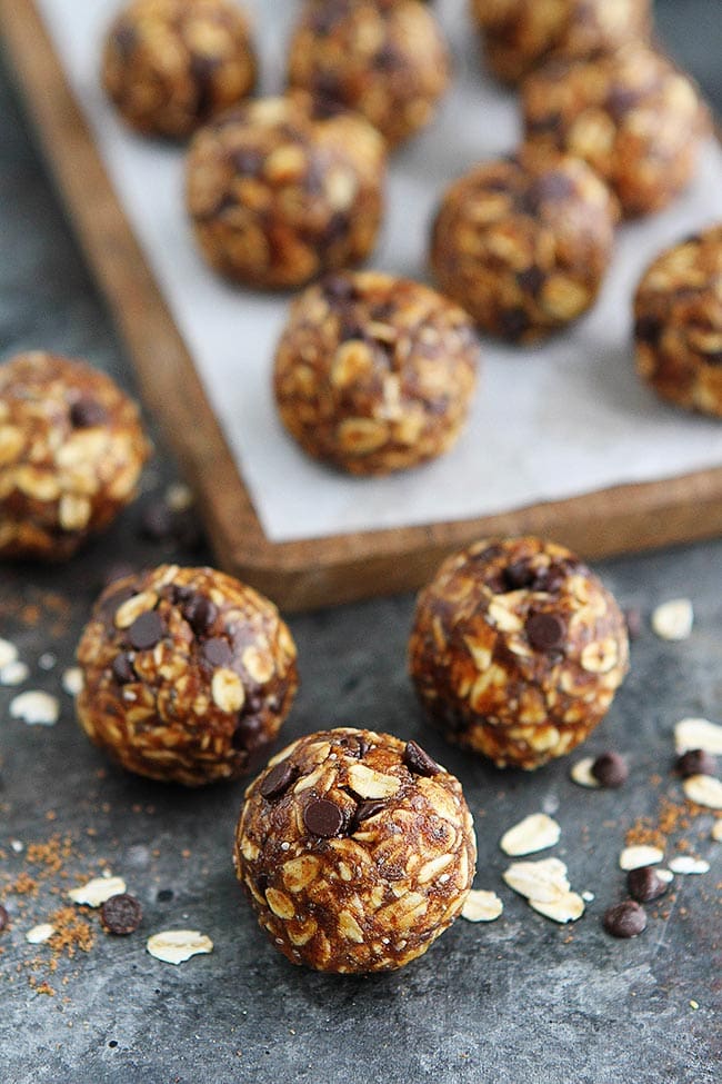 Easy Pumpkin Energy Balls