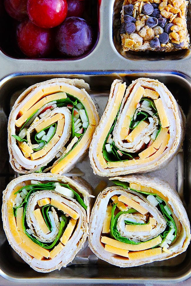 Easy Turkey Pinwheels 