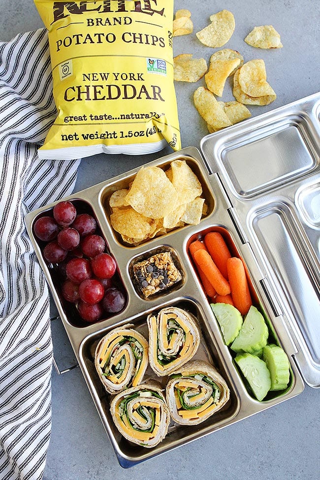 Turkey Pinwheels Snack Box