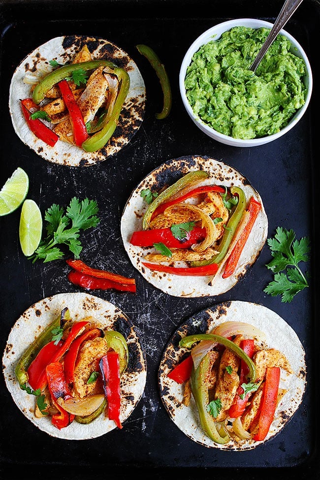 Easy Chicken Fajitas