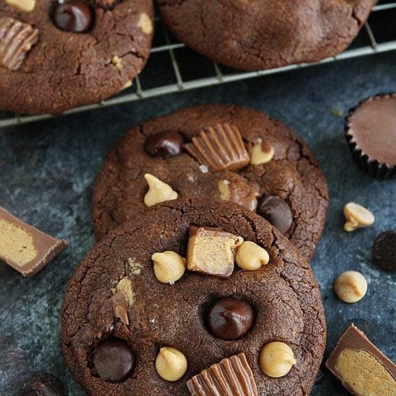 Chocolate Peanut Butter Cookies