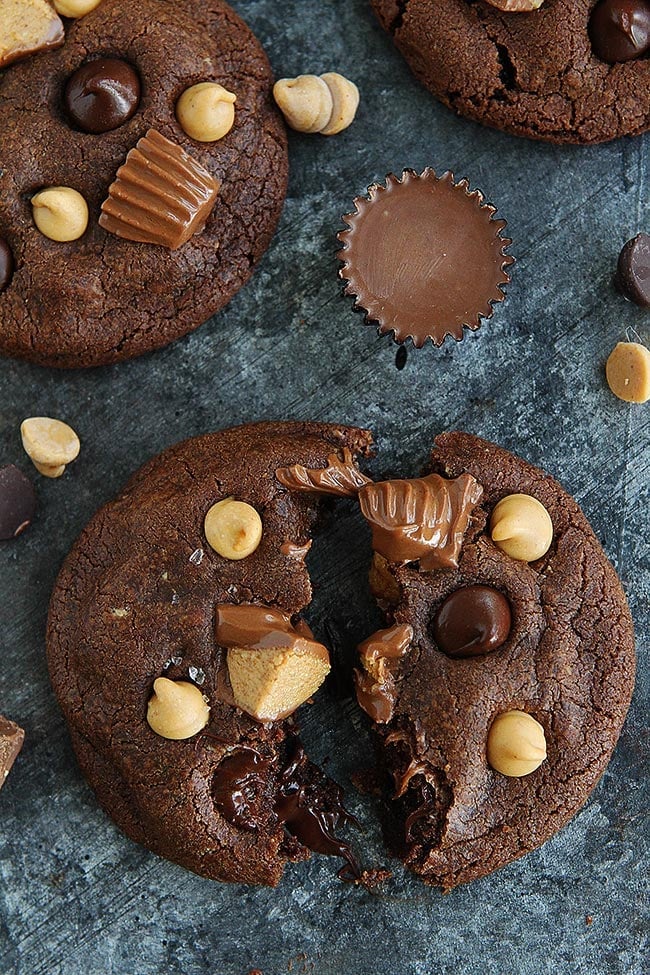 Chocolate Peanut Butter Cookies Recipe