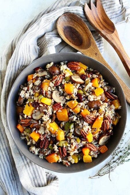 wild rice stuffing for duck
