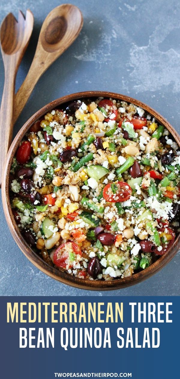 Mediterranean Salad with Quinoa