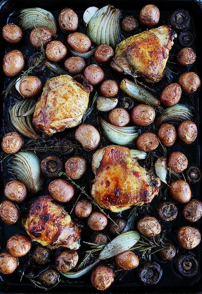 Sheet Pan Balsamic Chicken