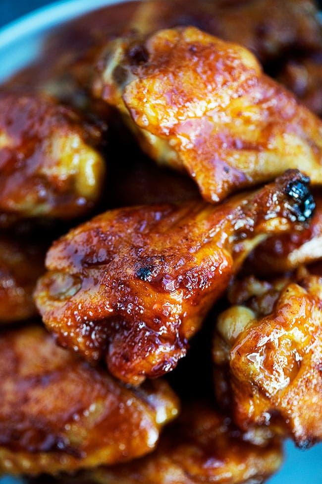 Honey BBQ Chicken Wings.