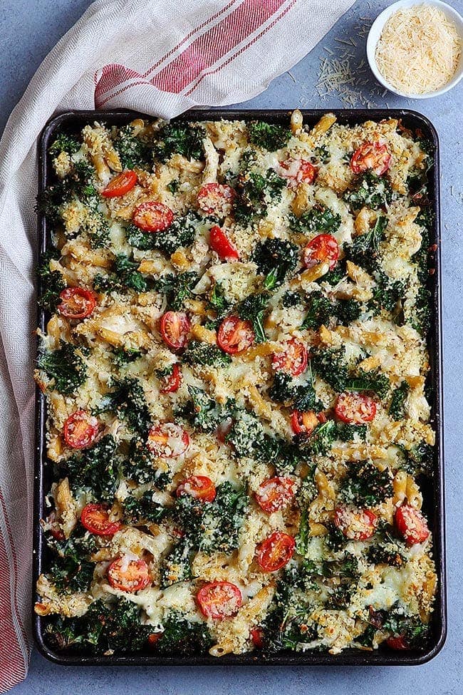 Sheet Pan Pasta Bake Recipe Two Peas & Their Pod