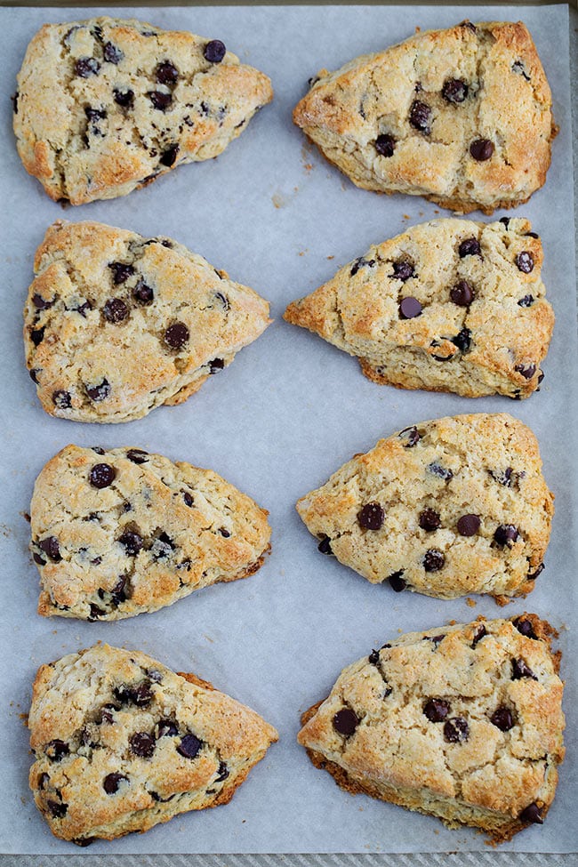 How to Make Chocolate Chip Scones