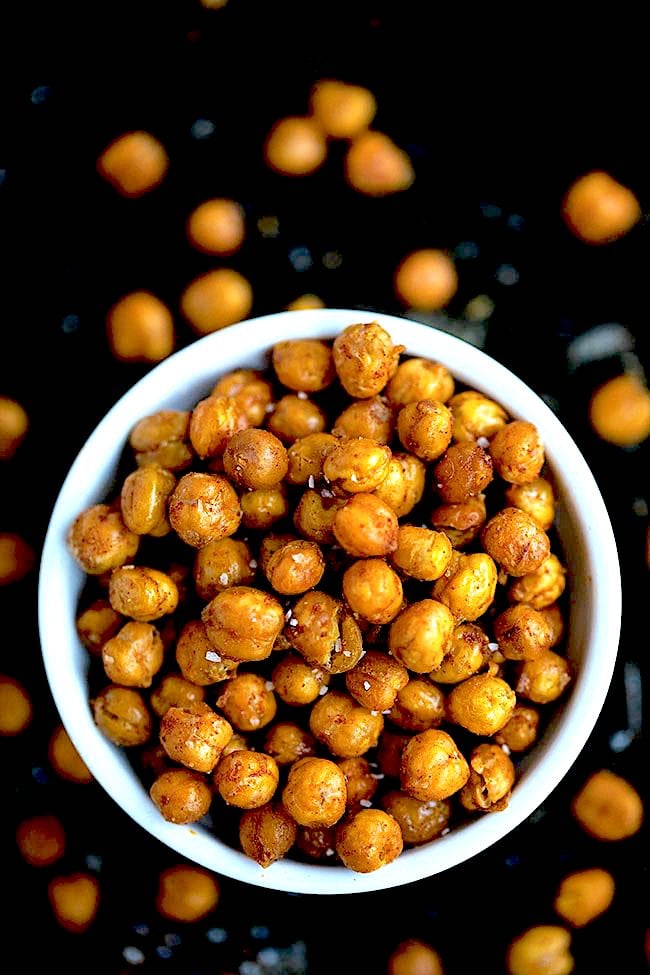 Easy Roasted Chickpeas Recipe