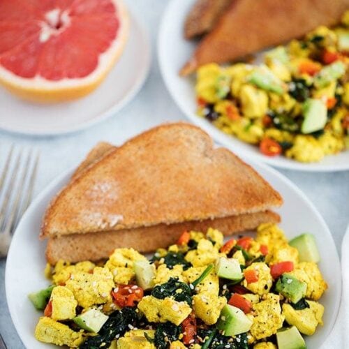 Mexican Tofu Scramble - Two Peas & Their Pod