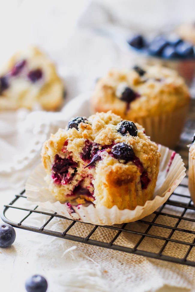 Homemade Blueberry Muffins