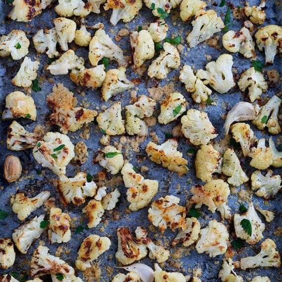 Cauliflower Grilled Cheese