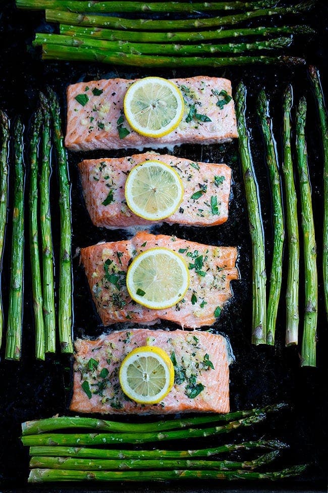 Sheet Pan Baked Salmon