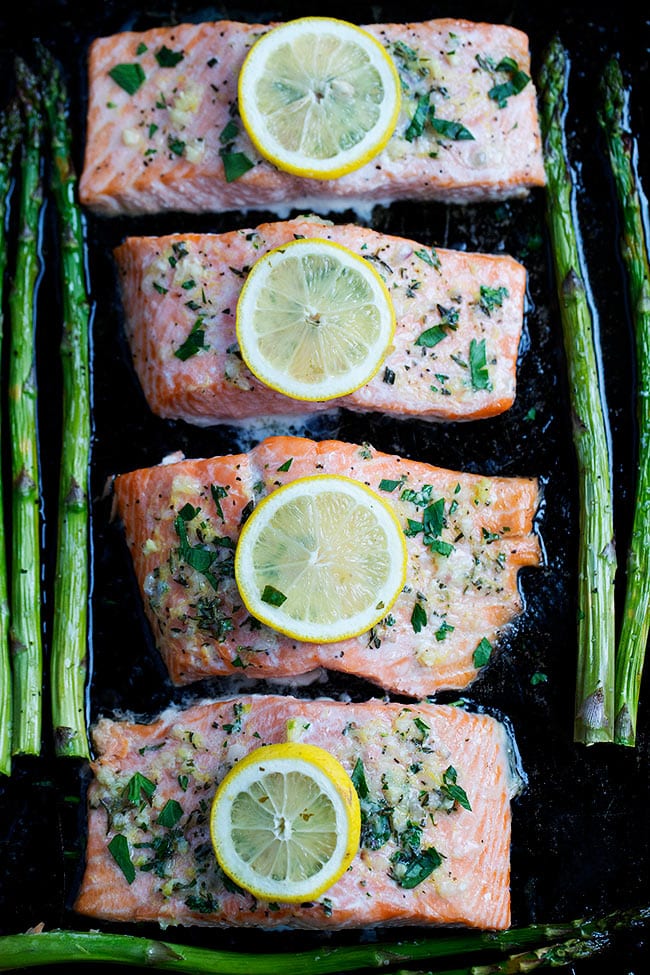 Easy Sheet Pan Baked Salmon