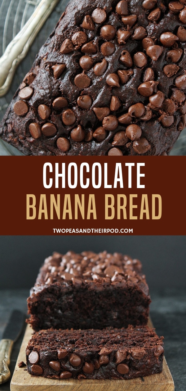 Tender chocolate banana bread for easy baking! This moist chocolate banana bread for breakfast is filled with rich chocolate flavor kids would love! So ready your banana leftovers and save this recipe for this week's family bonding!