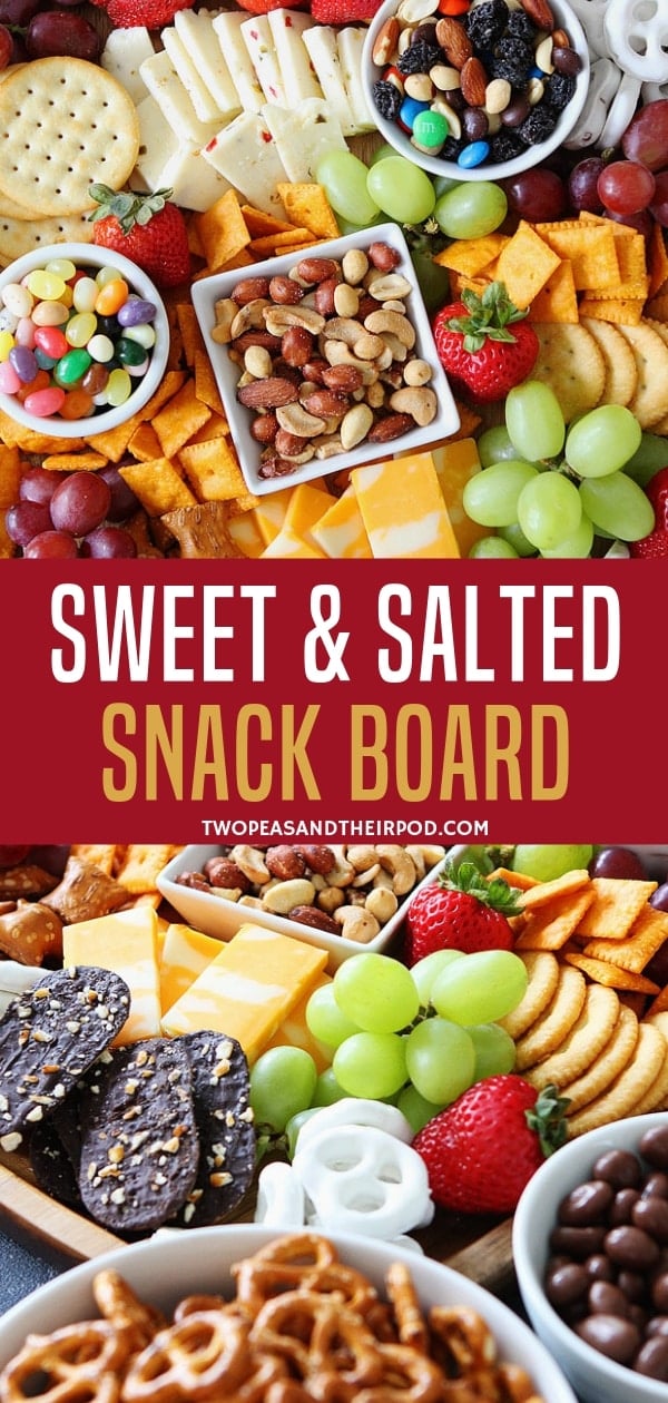 Sweet and Salty Snack Board