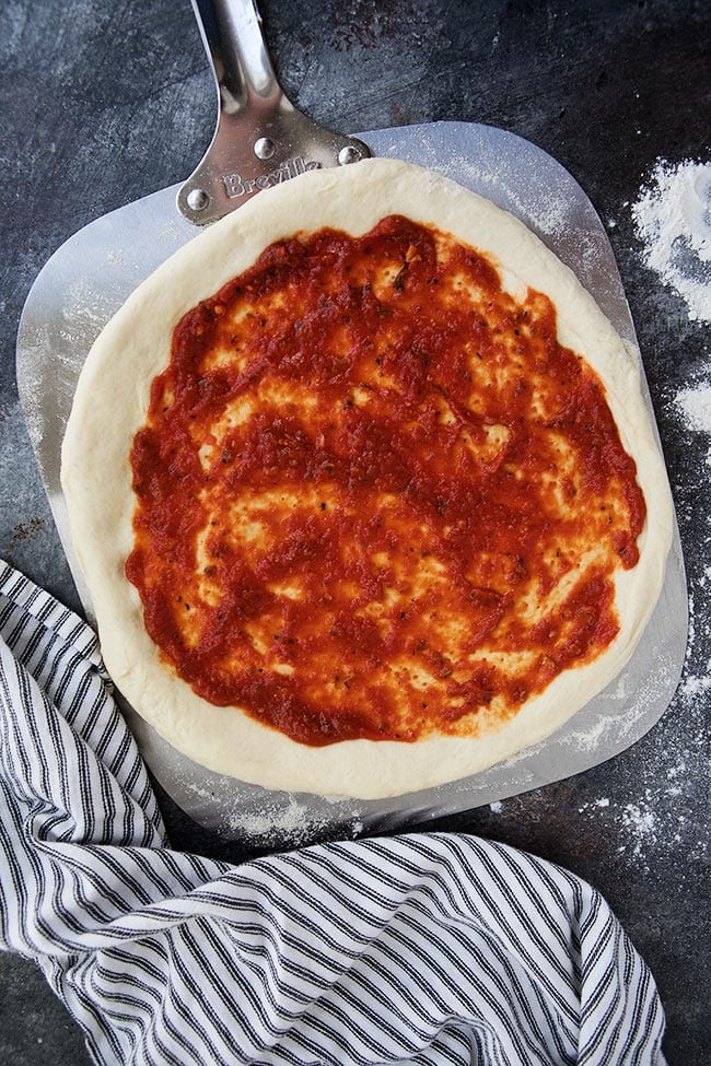 Easy Pizza Dough {5Ingredients} Two Peas & Their Pod