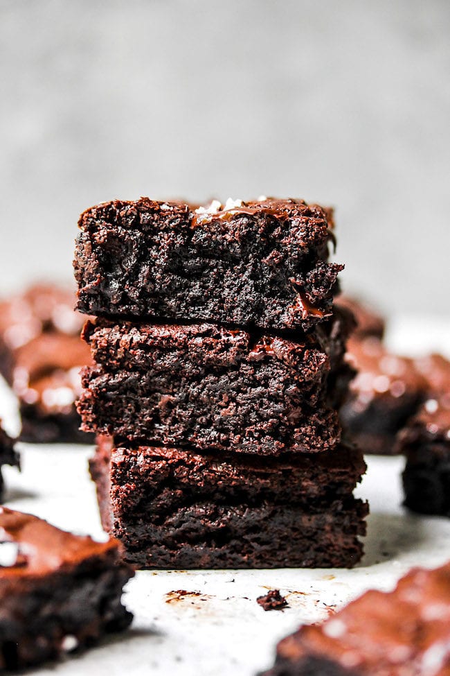 One Bowl Brownies {BEST Brownie Recipe!} - Two Peas & Their Pod