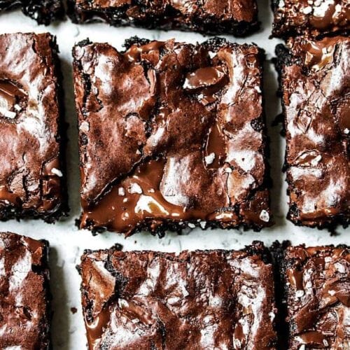 One Bowl Brownies {BEST Brownie Recipe!} - Two Peas & Their Pod