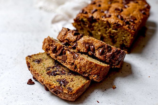 Easy Chocolate Chip Zucchini Bread