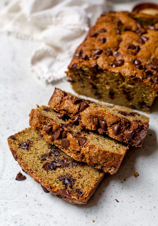 Best Chocolate Chip Zucchini Bread 