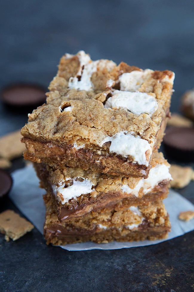 Peanut Butter S'mores Bars