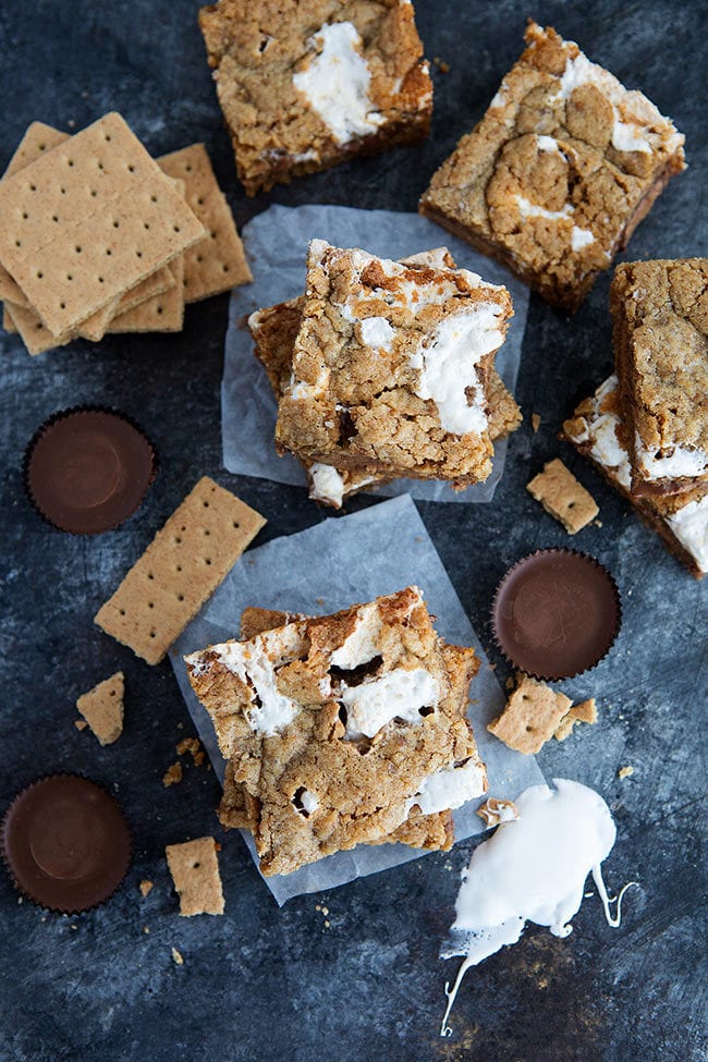 Best Peanut Butter S'mores Bars