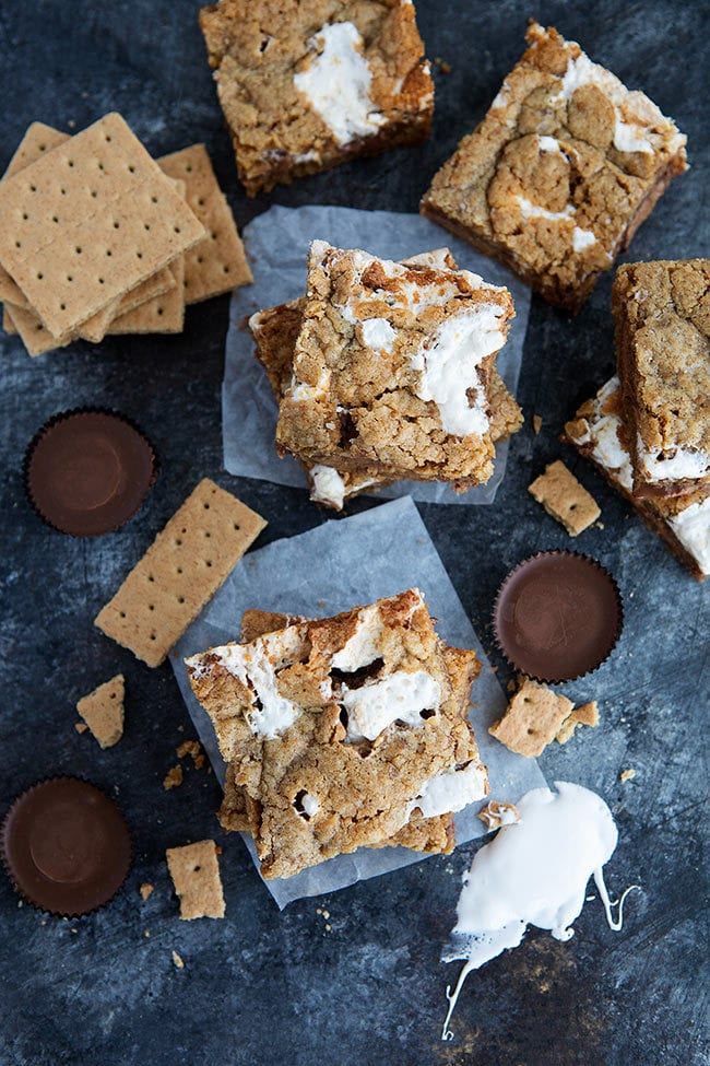 Best Peanut Butter S'mores Bars 