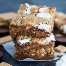 peanut butter s'mores bars