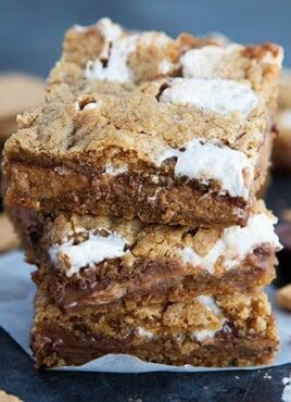 peanut butter s'mores bars