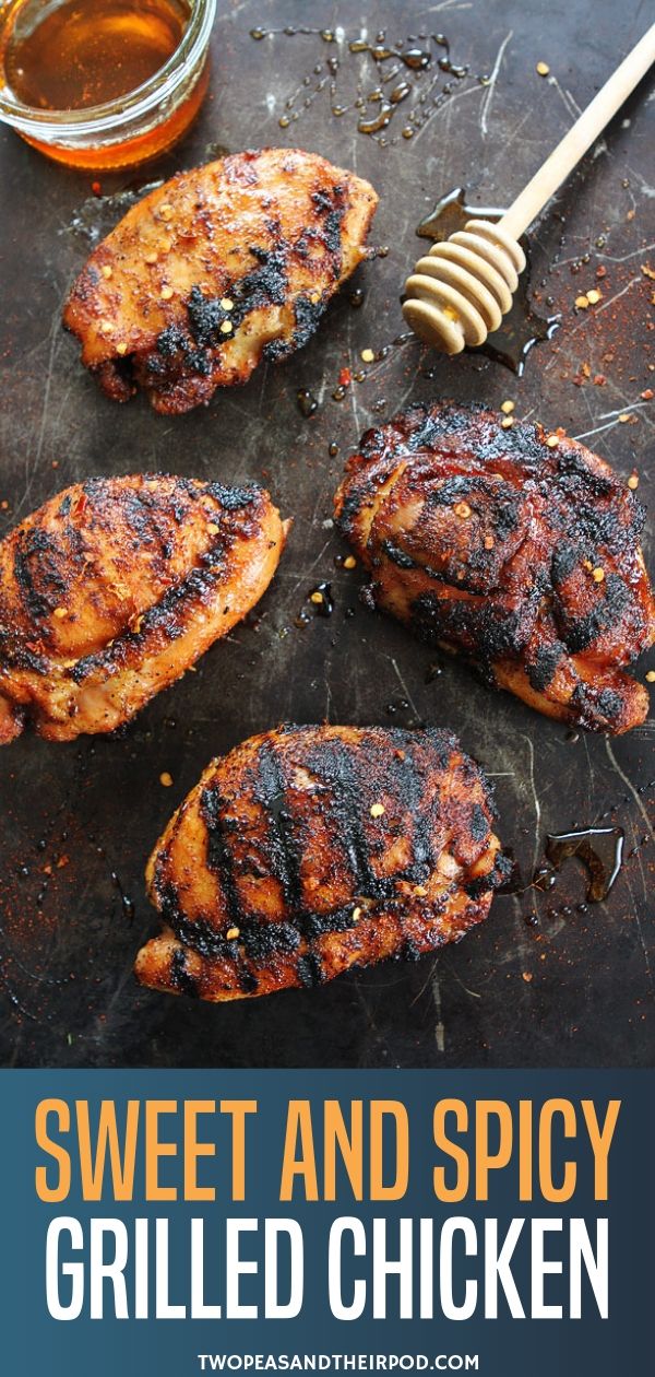 Sweet and Spicy Grilled Chicken