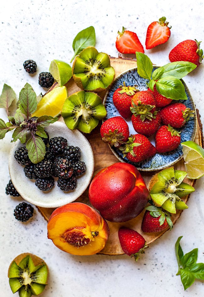 Fruit Salsa Ingredients
