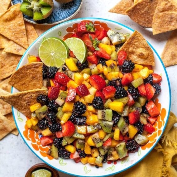 Fruit Salsa {Easy Summer Side!}
